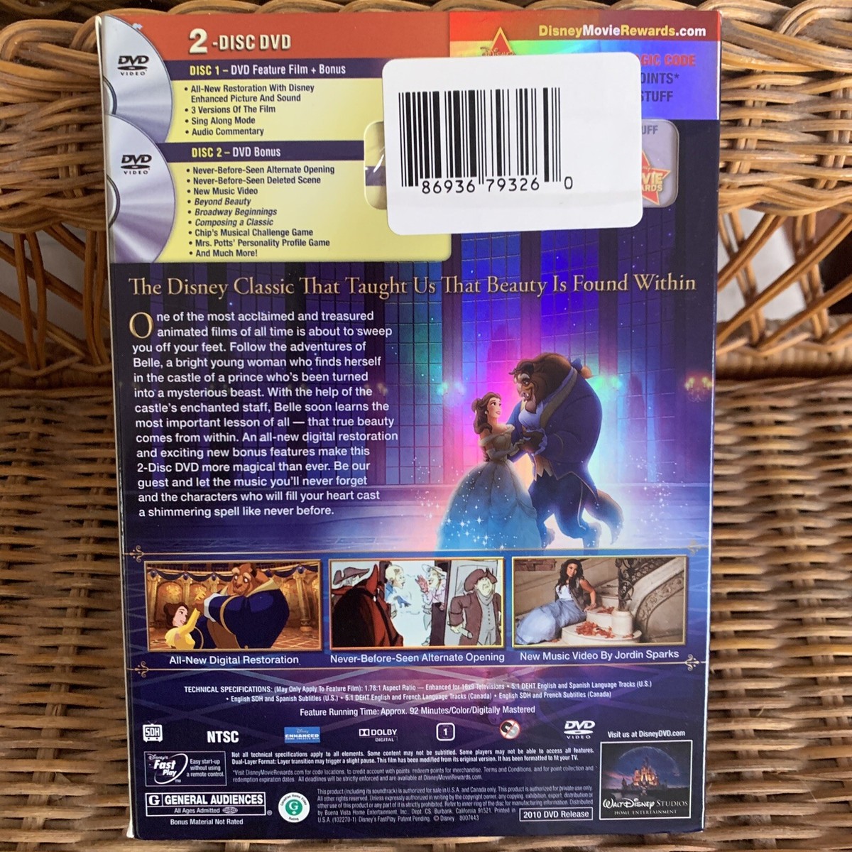Beauty and the Beast DVD 新品 Amazon.com: Beauty and the Beast (DVD, 2010, 2-Disc Set
