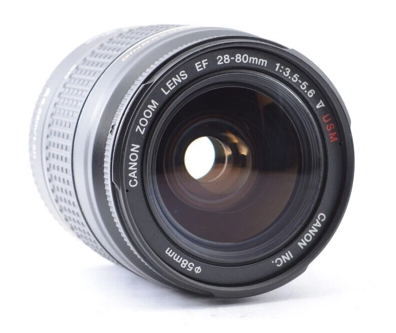 【Mejor Como Nuevo】Canon EF 28-80mm f/3.5-5.6 V USM Zoom lente de Japón #1221 - Imagen 4 de 4