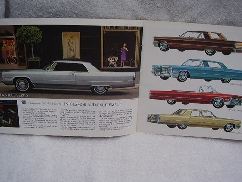 1966 CADILLAC BROCHURE ORIGINAL FREE SHIPPING - Picture 2 of 4