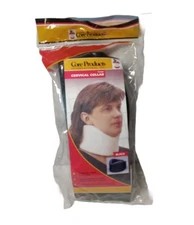 Core Products Adjustable Foam Cervical Collar Black Helps Relieve Neck Pain