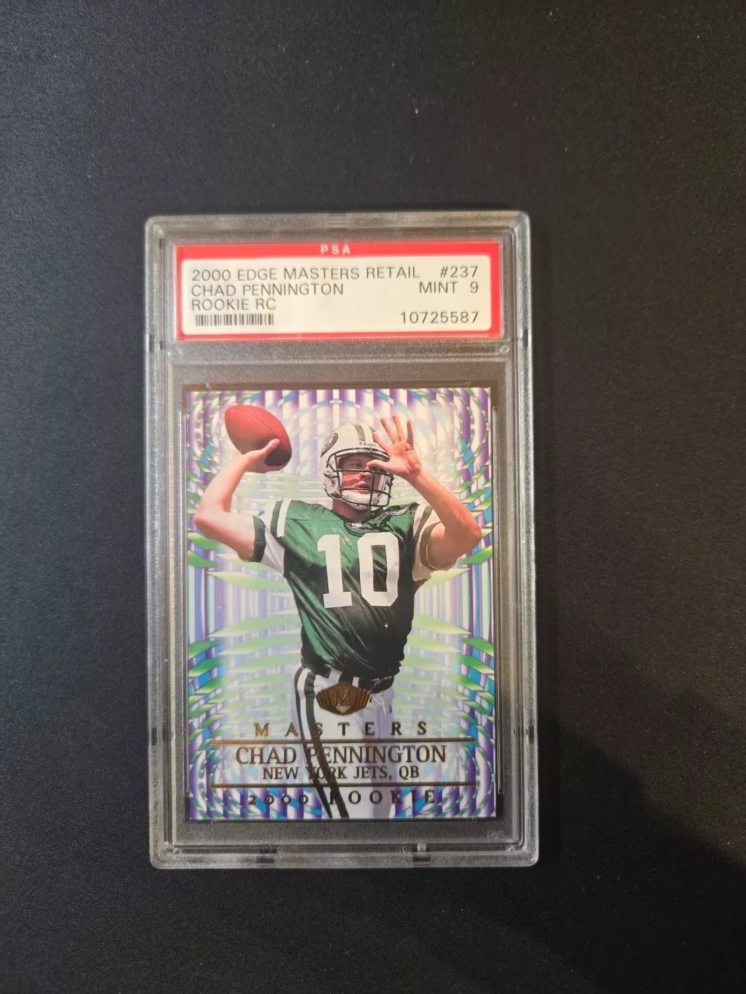 Chad Pennington trading card