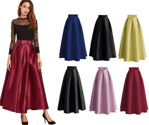flared long skirts