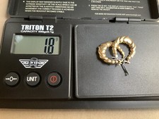 Yellow Gold Hoop Earrings With Heart Stamped 14k