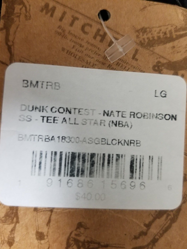 New Mitchell & Ness Mens Dunk Contest Nate Robinson All Star NBA T-Shirt. - Picture 3 of 4