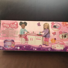 My Life As Wood Kitchen Play Set for 18  Doll Brand New