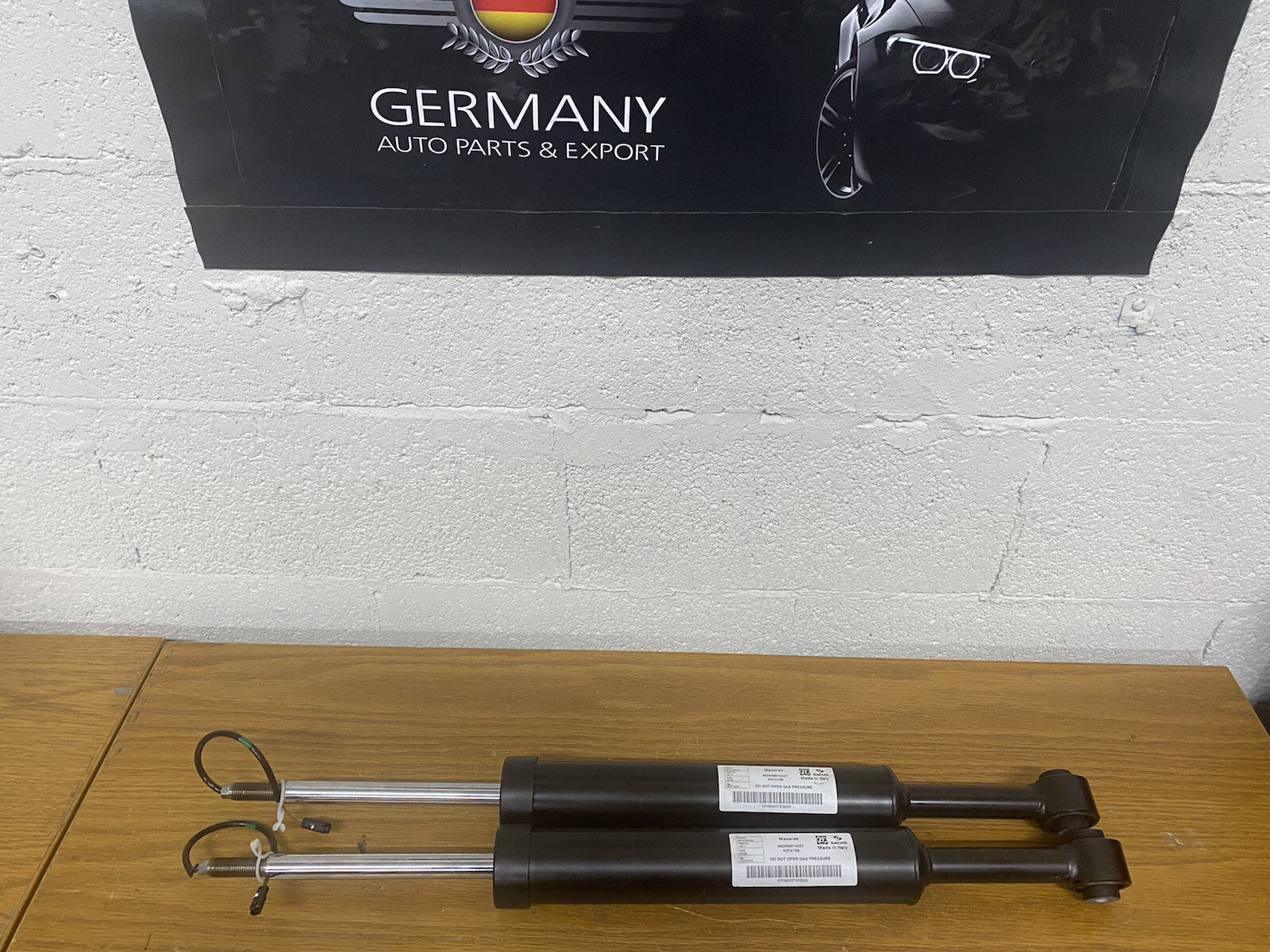 Maserati Quattroporte Ghibli 2014 -18 Rear Shock Set Of Two 6701054030 #234