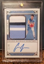 2019-20 Panini National Treasures Collegiate Cameron Johnson RPA RC AUTO 11/99 