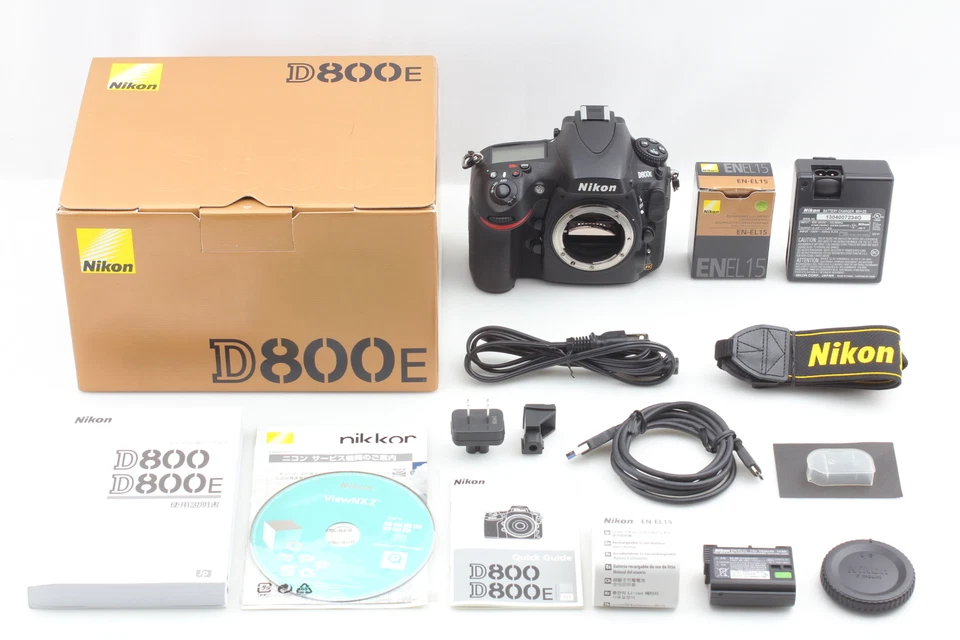 [Fast Mint IN Karton] Nikon D800E 36.3MP Digital SLR Kamera Körper Aus Japan - Bild 1 von 4