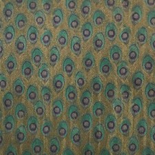 Wallpaper Peacock textured wall coverings rolls faux animal Green Gold Metallic 