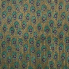 Wallpaper Peacock textured wall coverings rolls faux animal Green Gold Metallic 