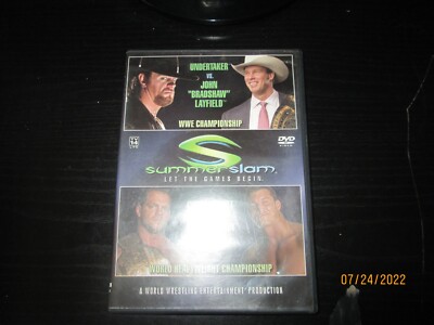 summer slam wwe dvd Undertaker vs Bradshaw Bonus CHRIS BENOIT VS RANDY ORTON