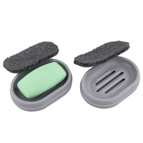 Portable Soap Holder With Lifting Pads Portable Travel Soap Case Sponge - 第 1/9 張圖片