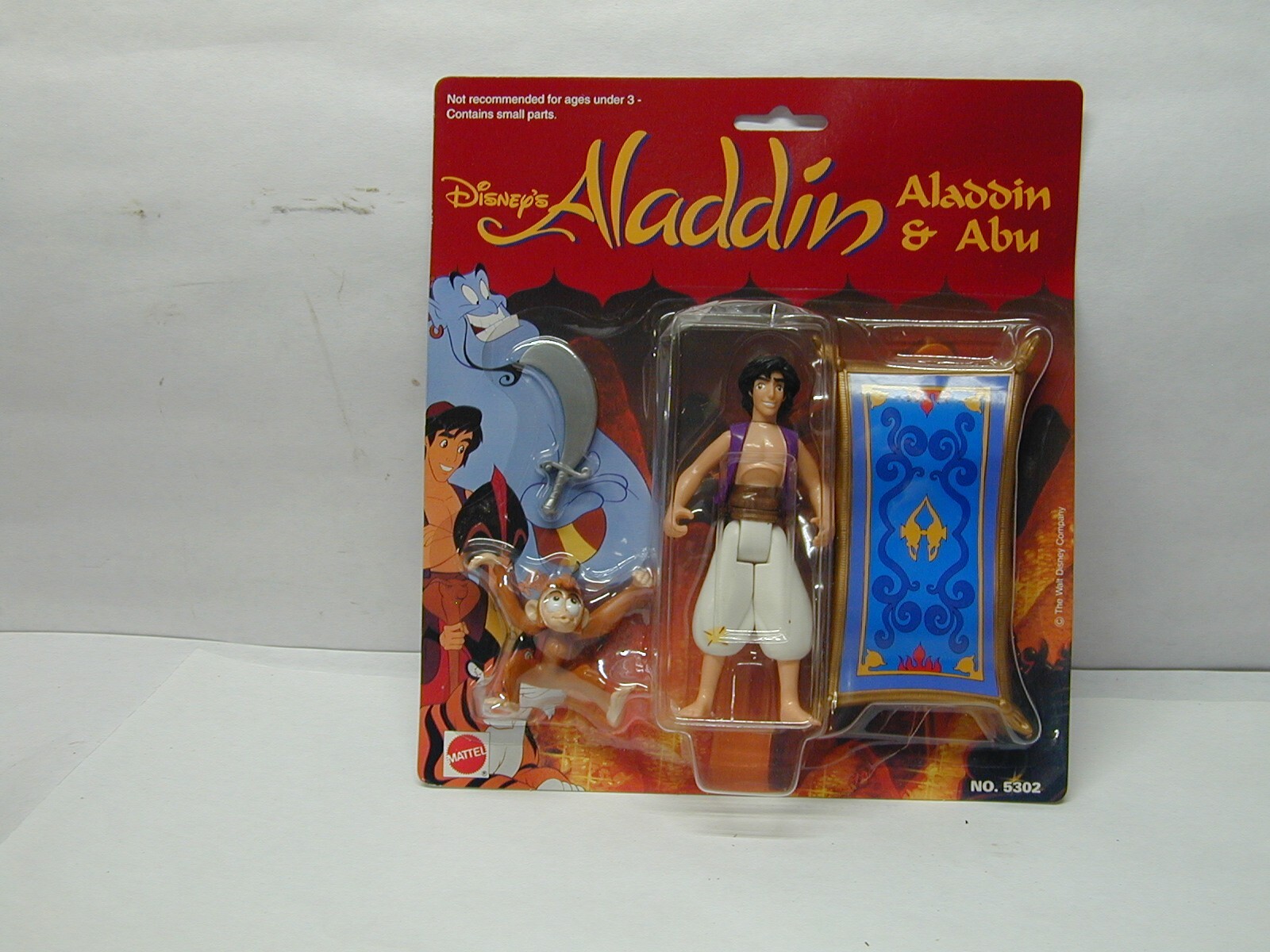 Disney Aladdin and Abu Mattel Collectible Figure No. 5311 Ultra Rare | eBay