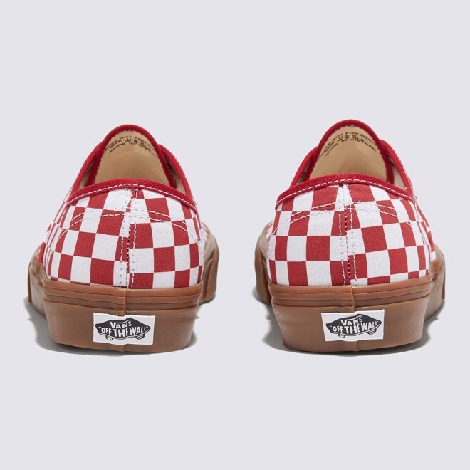 スニーカー ^VANS^ Authentic Fat Race Checker Red VN000CRTCJH1 Vans Fat Race Checker Authentic Fashion Sneakers Fast
