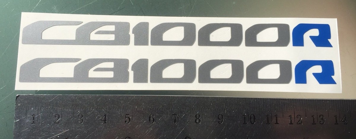 Aufkleber-Set Für Honda CB1000R Heck- Und Seitenteile - Verschiedene Farben, 140 Mm