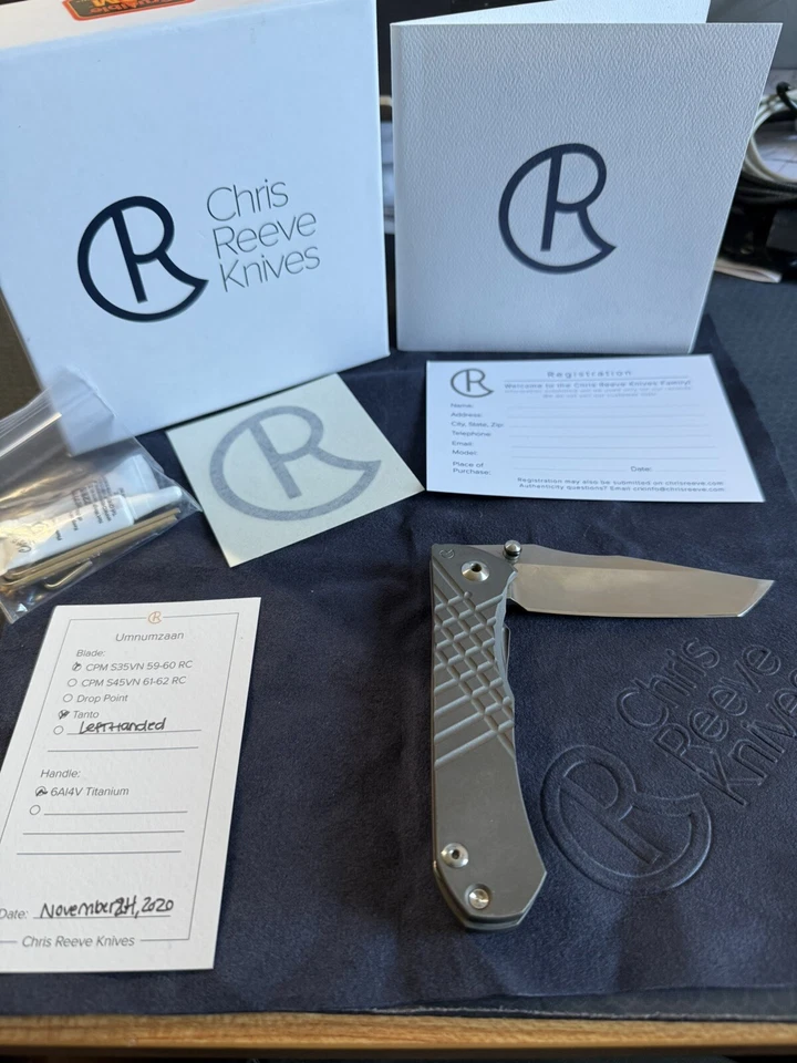 Chris Reeve Knives Umnumzaan Tanto Left Handed - Image 2 of 4