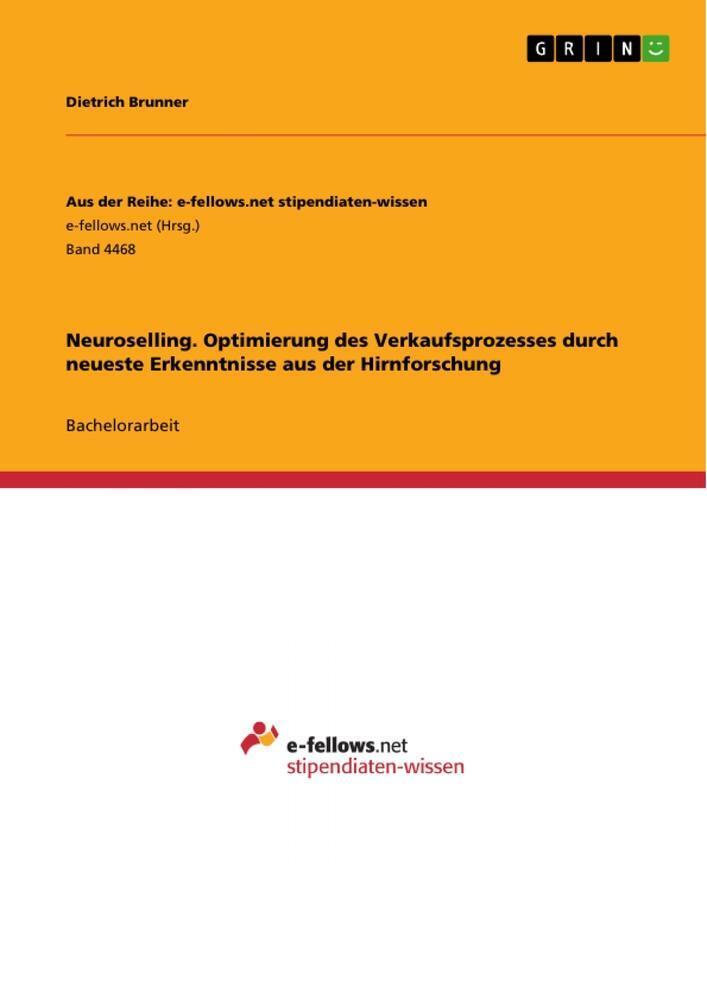 Neuroselling. Optimierung Des Verkaufsprozesses Durch Neueste