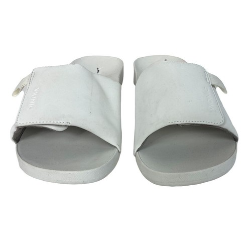 Vionic Keira Slide Sandals Slip On White Size 6 Nordstrom Shoe Minimalist Basic - Picture 10 of 10
