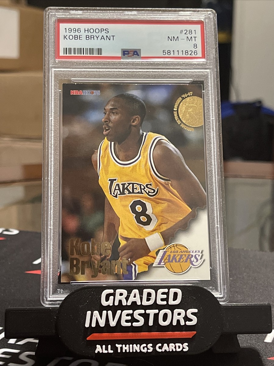 PSA10】1996 HOOPS Kobe Bryant #281