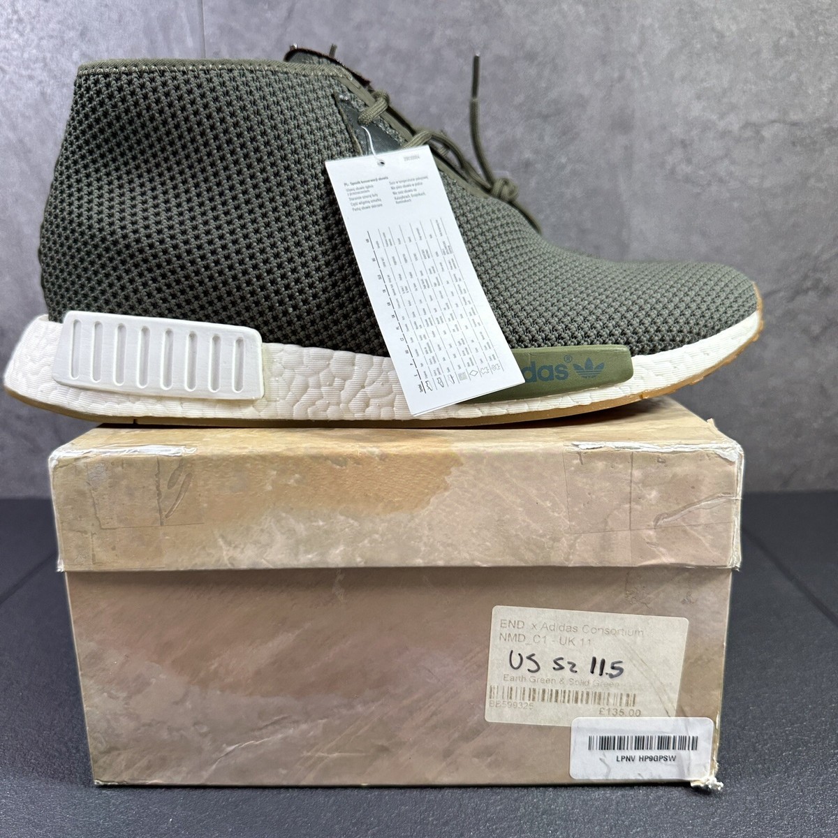 Adidas NMD R1 Roller Knit CG2999 Off White Trainers – Foot World