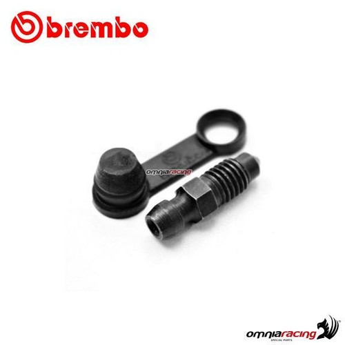 Lot De 4 Vis De Purge M8 X 1,0 Mm Pour étrier De Frein De Moto Et Vélo En Acier