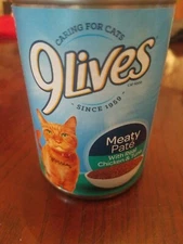 9 Lives Meaty Pate Super Supper (2 cans)Brand New-SHIPS SAME BUSINESS DAY 