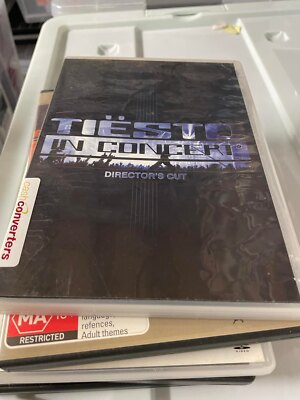 Tiësto: In Concert (Director's Cut) DVD NEW [Arnhem Gelredome] vgc t189