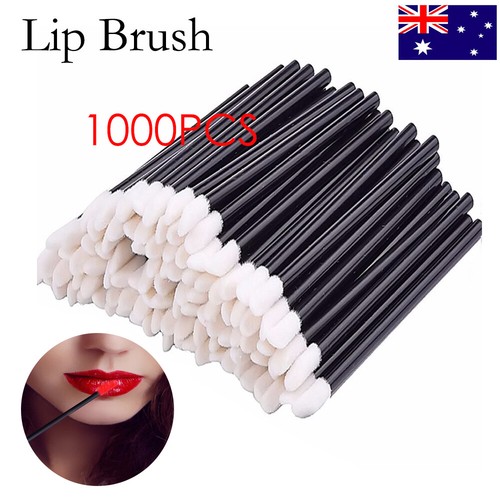 100/500/1000 Lip Gloss Brush Disposable Wands Lipstick Eyelash Extension Removal - Picture 18 of 18