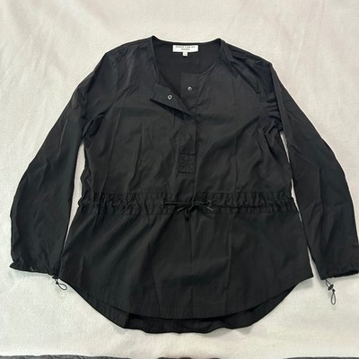 Derek Lam IOC Crosby x Athleta Black Pullover Long Sleeve Blouse Top Large