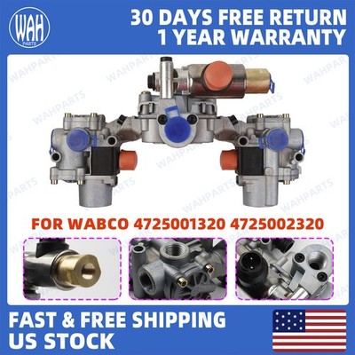 For 4725001320 4725002320 20421945 Wabco Rear ABS Relay Valve Modulator Package