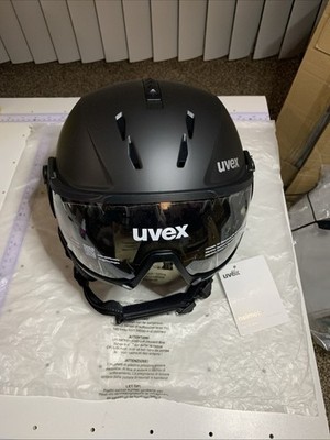 uvex Instinct Visor - Adj ski & Snowboard Helmet with Integrated Visor 53-56 S|M