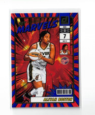 2025 Panini Donruss WNBA - Net Marvels Aliyah Boston #10 Press Proof Blue