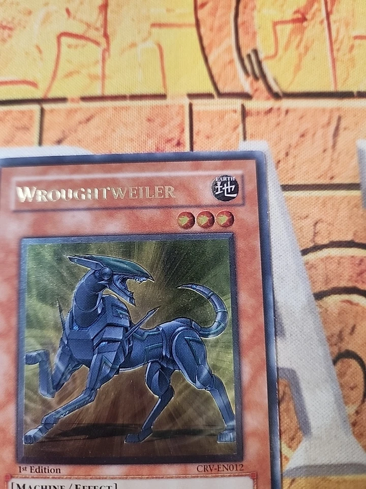 Wroughtweiler CRV-EN012 Ultimate Rare 1st Edition Near Mint Yugioh - Image 4 of 4