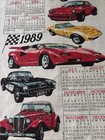 1989 Car Woven Hanging Calendar — photo 4
