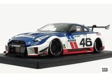1/43 LB-Silhouette Works GT Nissan 35GT-RR White Blue Red Car