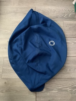 Bugaboo Buffalo verlängerte Kapuze nur in blauem Stoff
