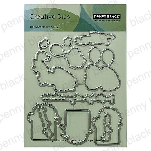Penny Black Creative Cutting Dies - Whimsical Cut Out 52-024