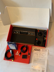 Atari 2600+ Plus Video Game Console Bundle Game + 2 Controllers - Preowned