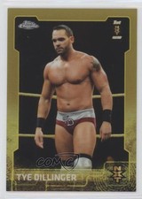 2015 Topps Chrome WWE Gold Refractor 12/50 Tye Dillinger #100 2r7