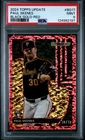 2024 Topps Update Series Black Gold Paul Skenes Red Rookie RC 10/10 PSA 9