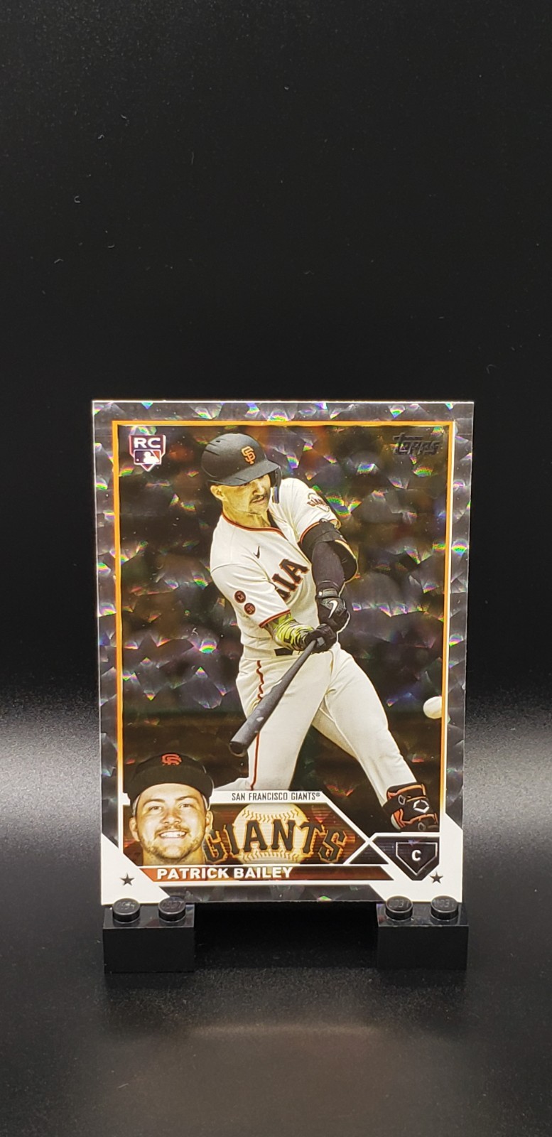 2023 Topps Update Series - Patrick Bailey #US8 Silver Patterned Foil (RC)