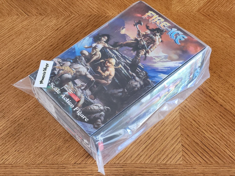 Новый! Фигурка Frazetta Girls Fire and Ice Teegra с пантерой 1:12 ICON коллекционные предметы - Изображение 2 из 4