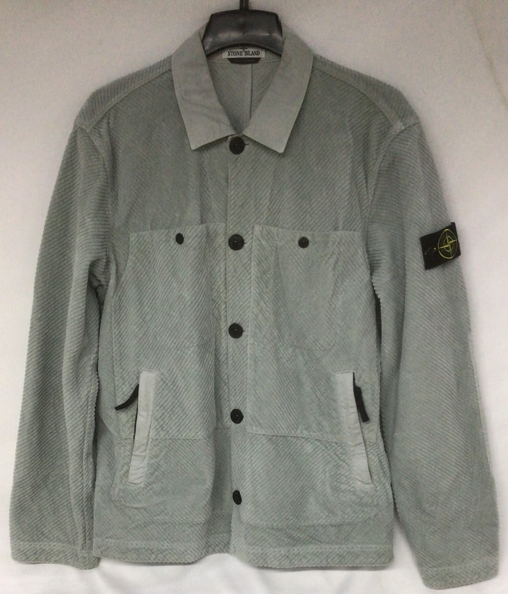 Stone Island Button Up "Corduroy" Size XL (Style No. 12755-57)