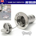 1.5'' 38mm Fuel Boat Marine Deck Fill/Filler Tank Cap 316 Stainless Steel W/ AU-