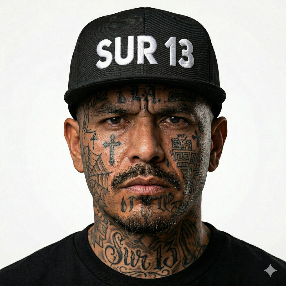 Sur 13 Snapback Hat Surenos Gang Latino Hispanic | eBay
