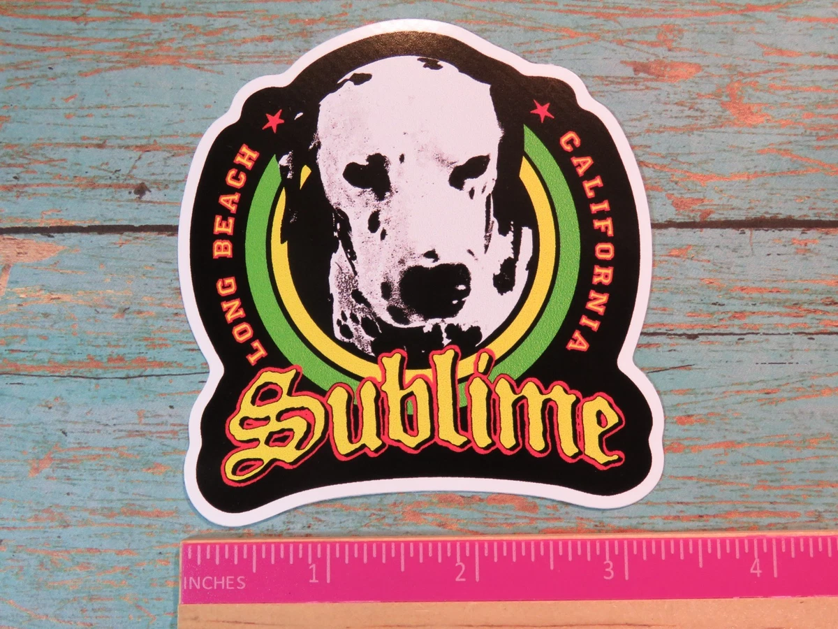 4" MUSIC STICKER ~ SUBLIME: California Punk Sky Band Formed in 1988 - "Lou Dog"