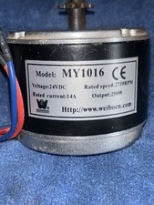 24V 250W Dirt Rocket Bikes Electric Scooters Brush Motor ATV Go Kart Quad MY1016