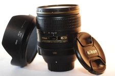 Nikon N AF-S Nikkor 24-120mm f/4 G ED VR FX lens HB-53 for F5 D850 D780 D750 Z7