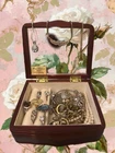 Vintage To Now Unsorted Estate Costume Jewelry Lot Mix Random Pieces Earrings +