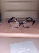 Armani Exchange Shiny Transparent Violet Wome...